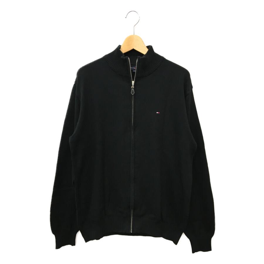 トミーヒルフィガー ジップアップニットカーディガン メンズ SIZE L (L