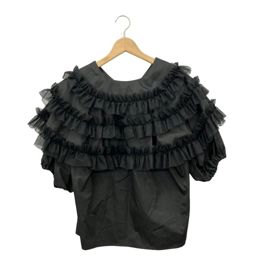 ロージーモンスター チュールフリルカラーブラウス レディース SIZE F