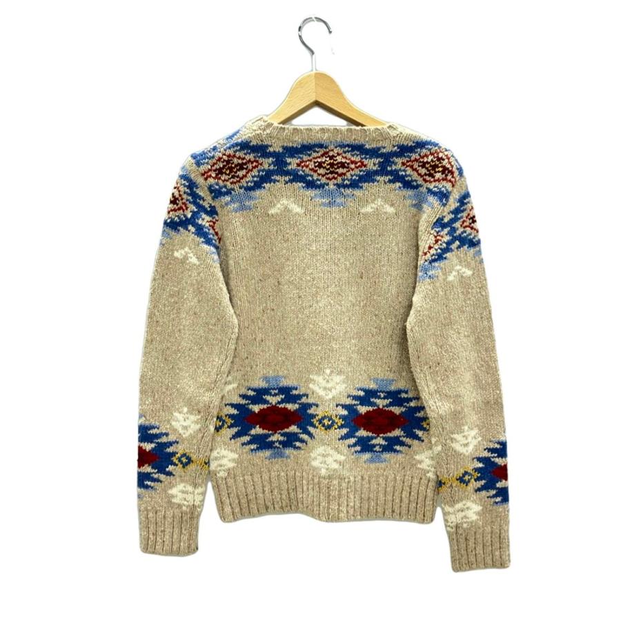 美品 ポロ・ラルフローレン ウールカシミアクルーネックニットセーター