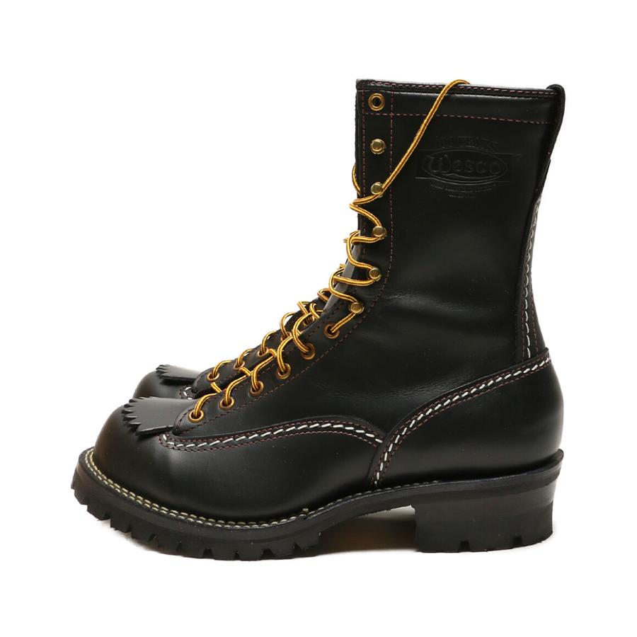 ウエスコ カスタム ジョブマスター ブーツ BLACK DOUBLE SHOT LEATHER