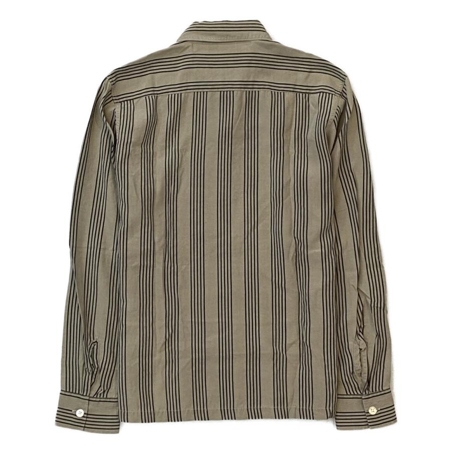 ワコマリア 長袖シャツ レーヨンシャツ ストライプ 13aw メンズ SIZE M