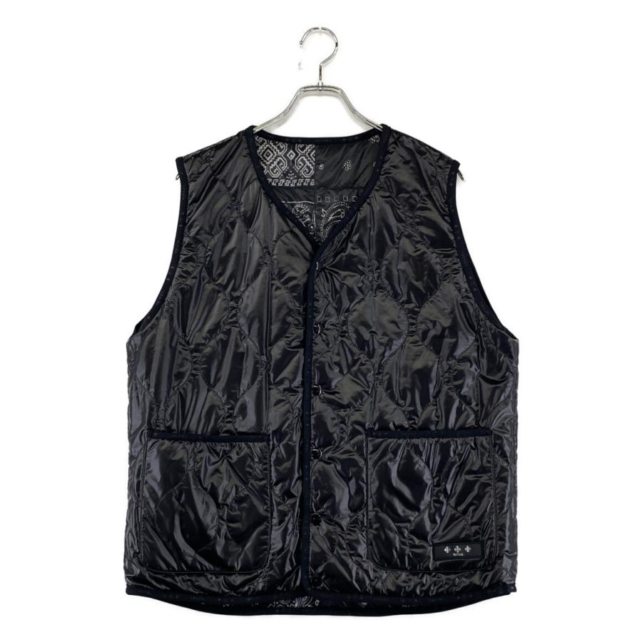タトラス TATRAS 黒&カモフラ 迷彩 リバーシブル ダウンベスト 1