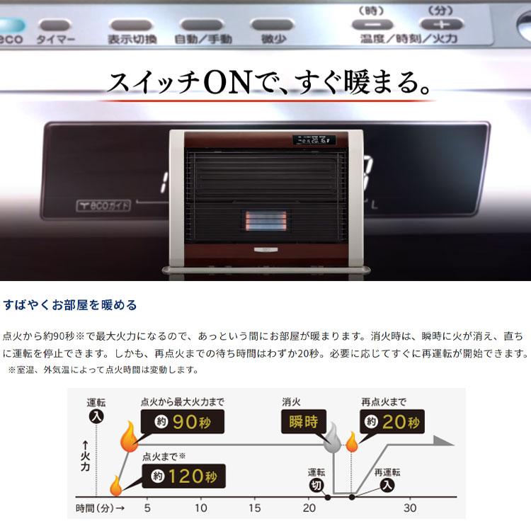 CORONA（コロナ） 【在庫処分特価】 FF式ストーブ アグレシオ Agratio