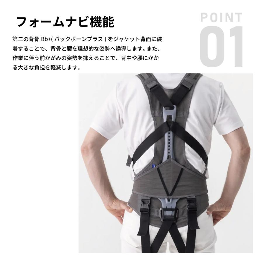 upr サポートジャケット Bb+PROIII アシストスーツ UPR PRO3 疲労軽減