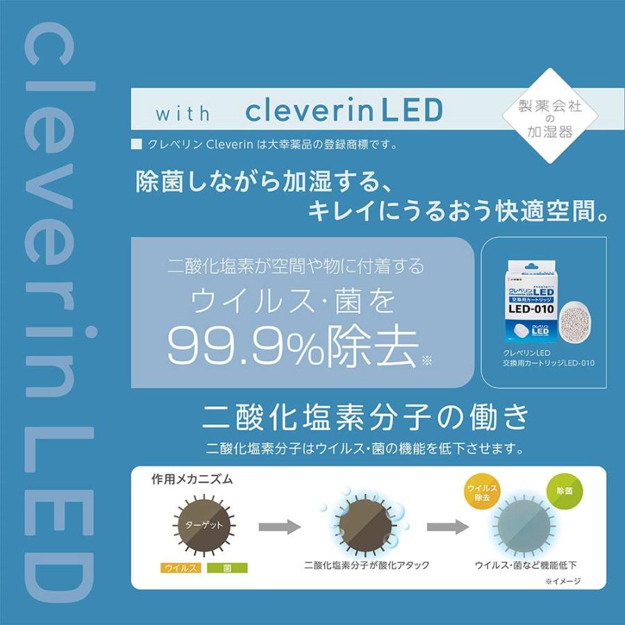 DOSHISHA（ドウシシャ） 大幸薬品 クレベリンLED 交換用カートリッジ