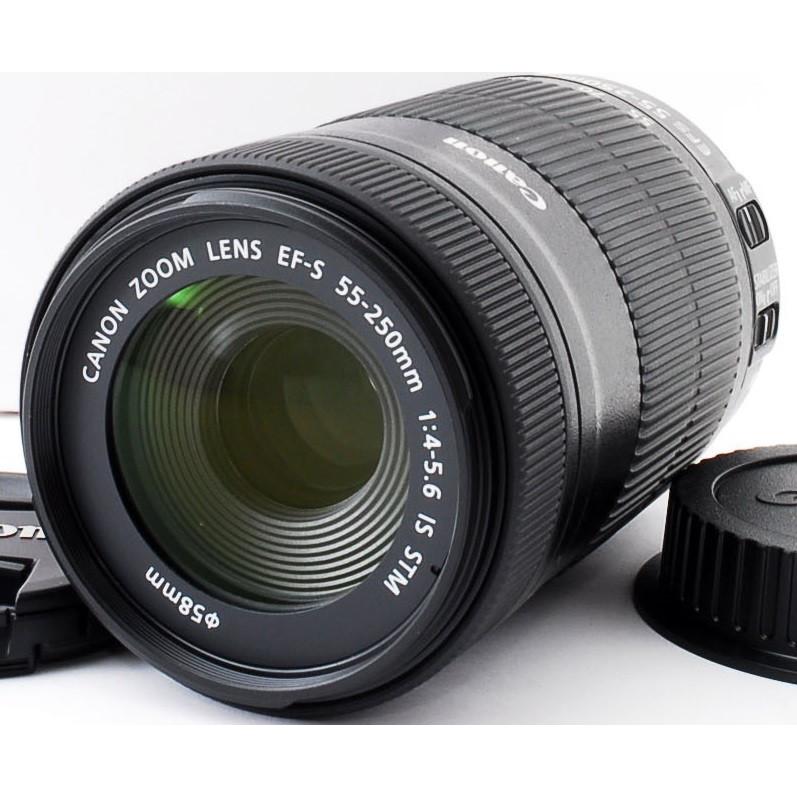 キヤノン（Canon） 望遠レンズ 未使用品 保証 EF-S 55-250mm F4-5.6 IS