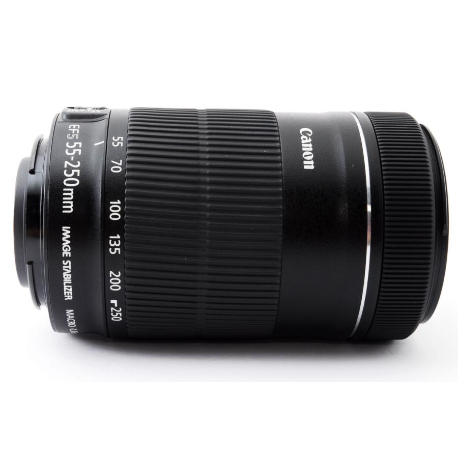 キヤノン（Canon） 望遠レンズ 未使用品 保証 EF-S 55-250mm F4-5.6 IS