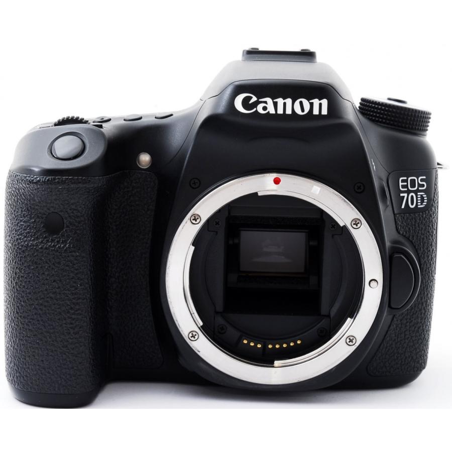 EOS デジタル一眼 キヤノン CANON 70D ダブルズーム 中古 Wi-Fi搭載