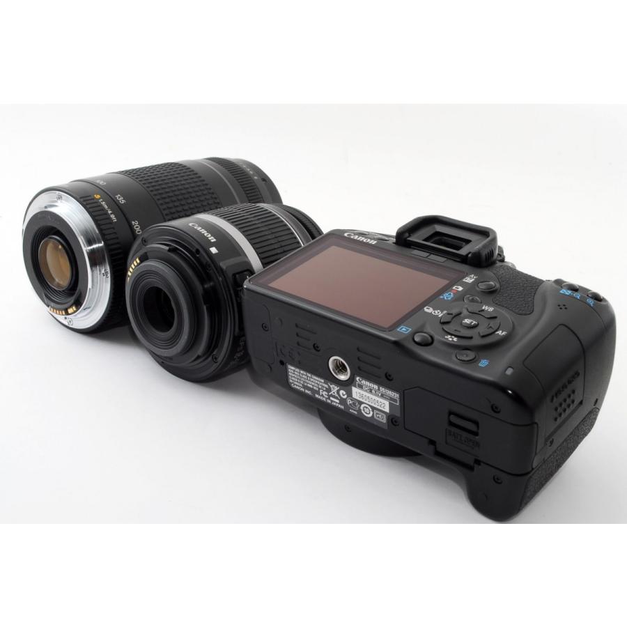 EOS Kiss X3 キヤノン デジタル一眼 CANON ダブルズーム 中古 新品SD