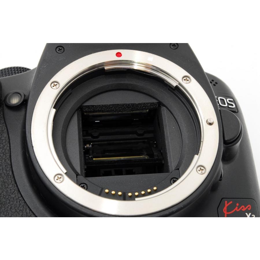 EOS Kiss X3 キヤノン デジタル一眼 CANON ダブルズーム 中古 新品SD