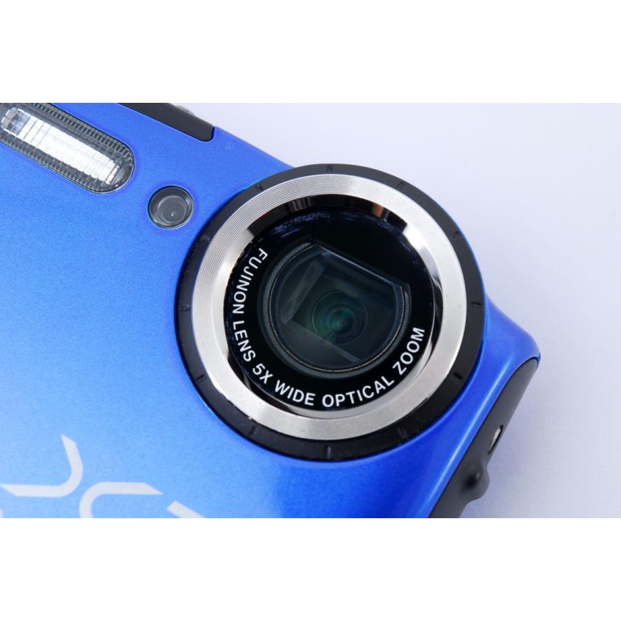 FinePix XPシリーズ フジフイルム コンデジ FUJIFILM XP70 ブルー 中古
