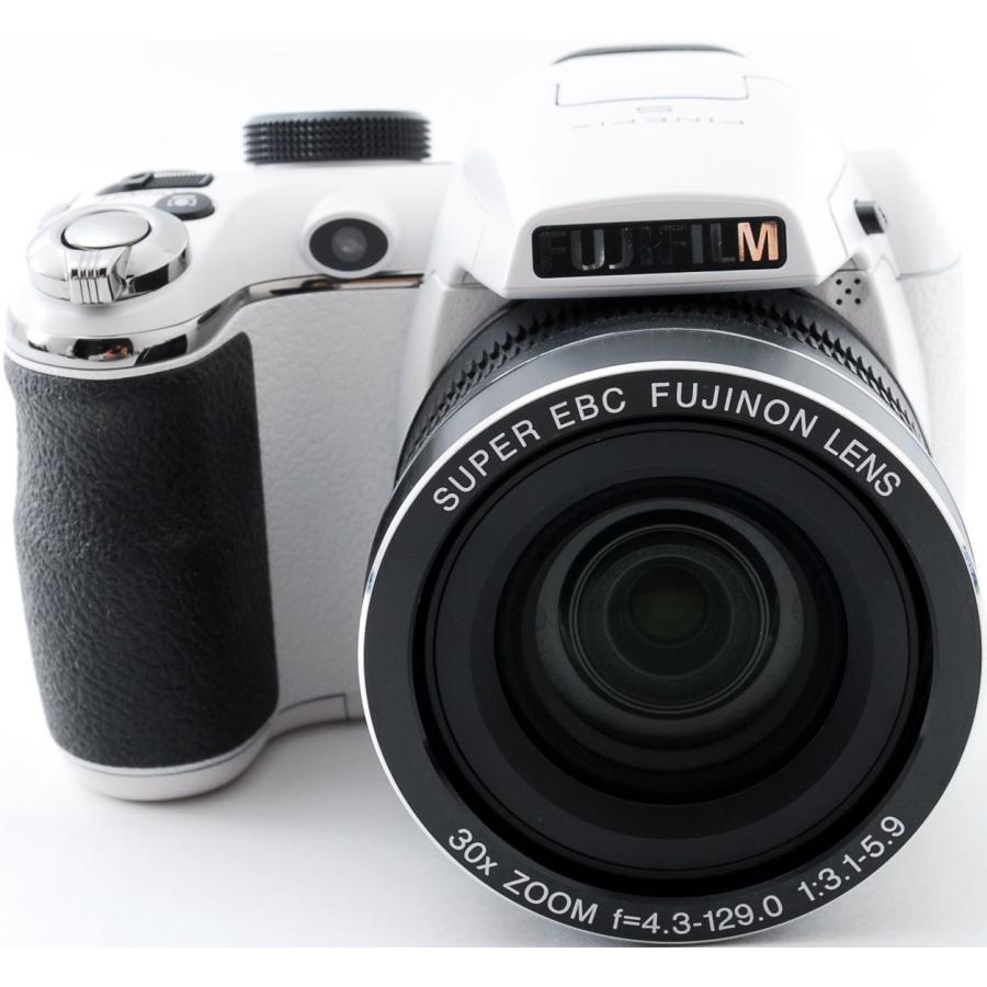 FinePix フジフィルム コンデジ FUJIFILM S4500 ホワイト 中古 新品SD