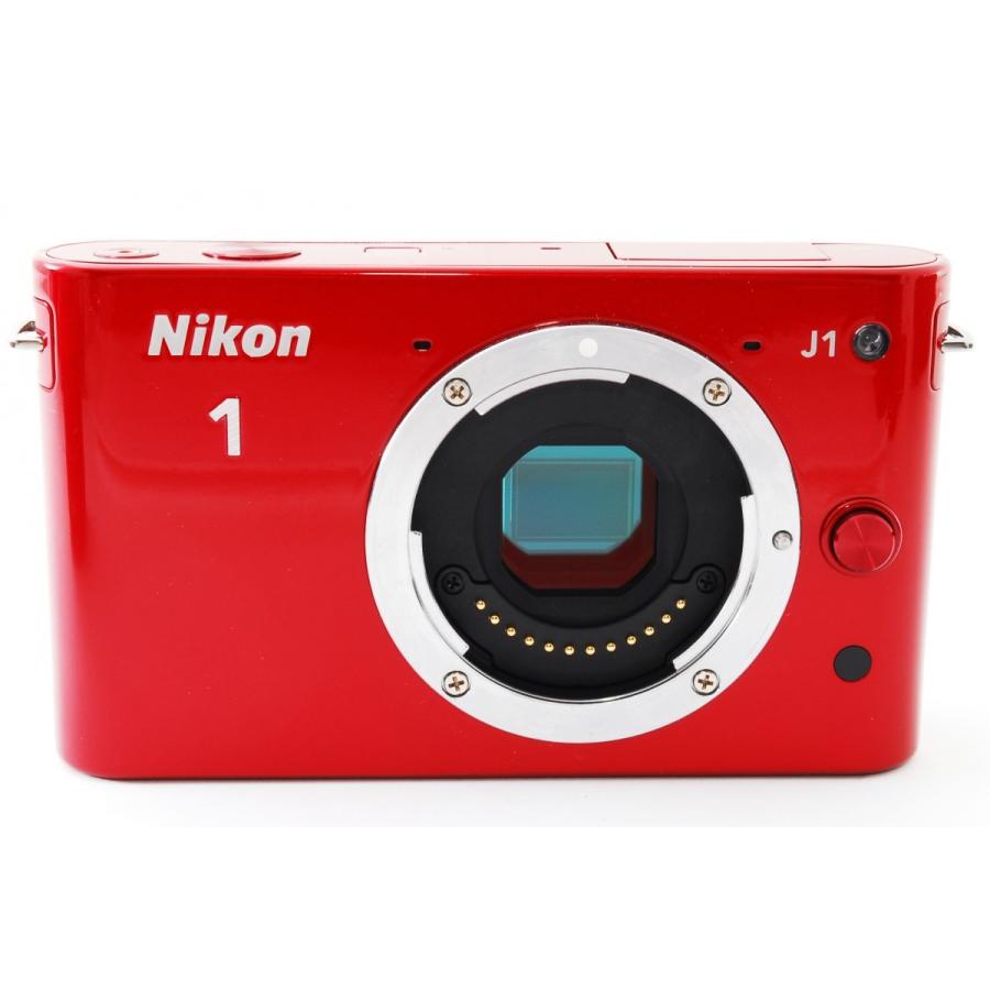 ニコンワン ニコン ミラーレス一眼 Nikon 1 J1 レンズキット レッド