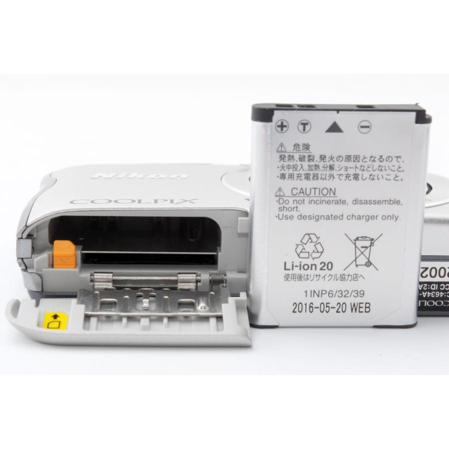 COOLPIX A ニコン コンデジ Nikon A300 シルバー 中古 Wi-Fi搭載 SD