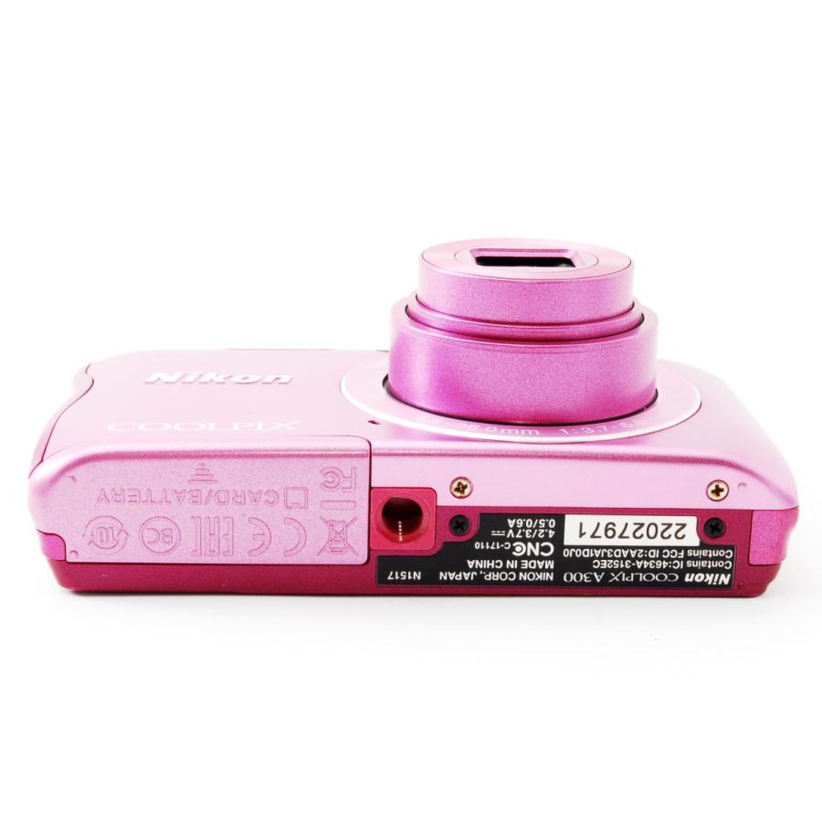 COOLPIX ニコン コンデジ Nikon A300 ピンク 中古 Wi-Fi搭載 SDカード