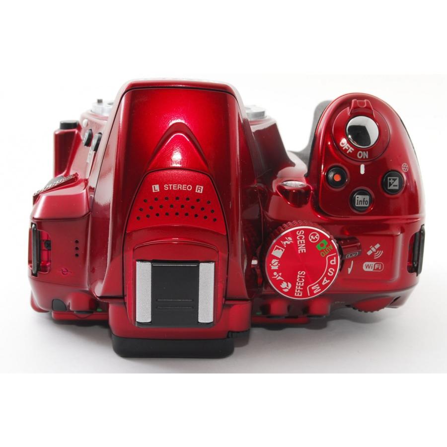 D5000 ニコン デジタル一眼 Nikon D5300 レッド レンズキット 中古 Wi