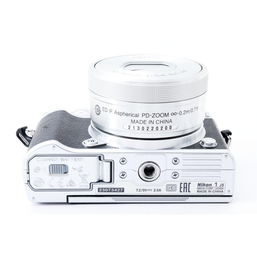 Nikon 1 J ニコン ミラーレス J5 ダブルレンズキット シルバー 中古 Wi