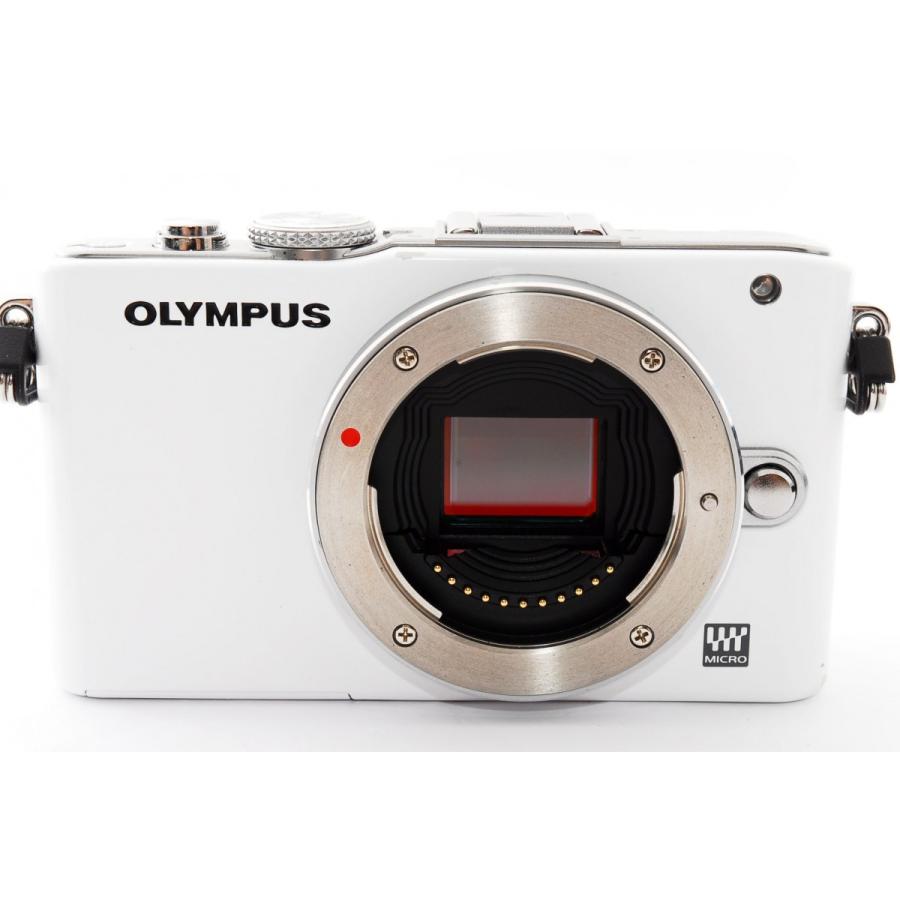 OLYMPUS PEN オリンパス ミラーレス Lite E-PL3 レンズキット ホワイト