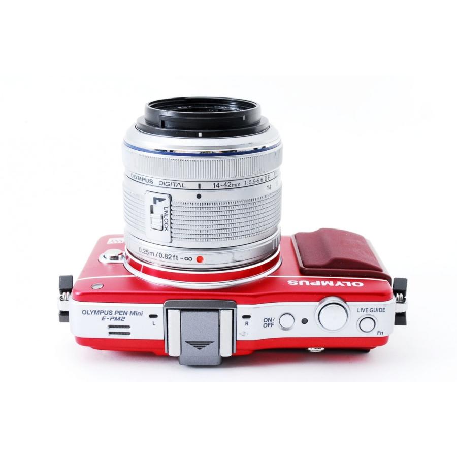 OLYMPUS PEN ミラーレス 中古 スマホに送れる オリンパス mini E-PM2