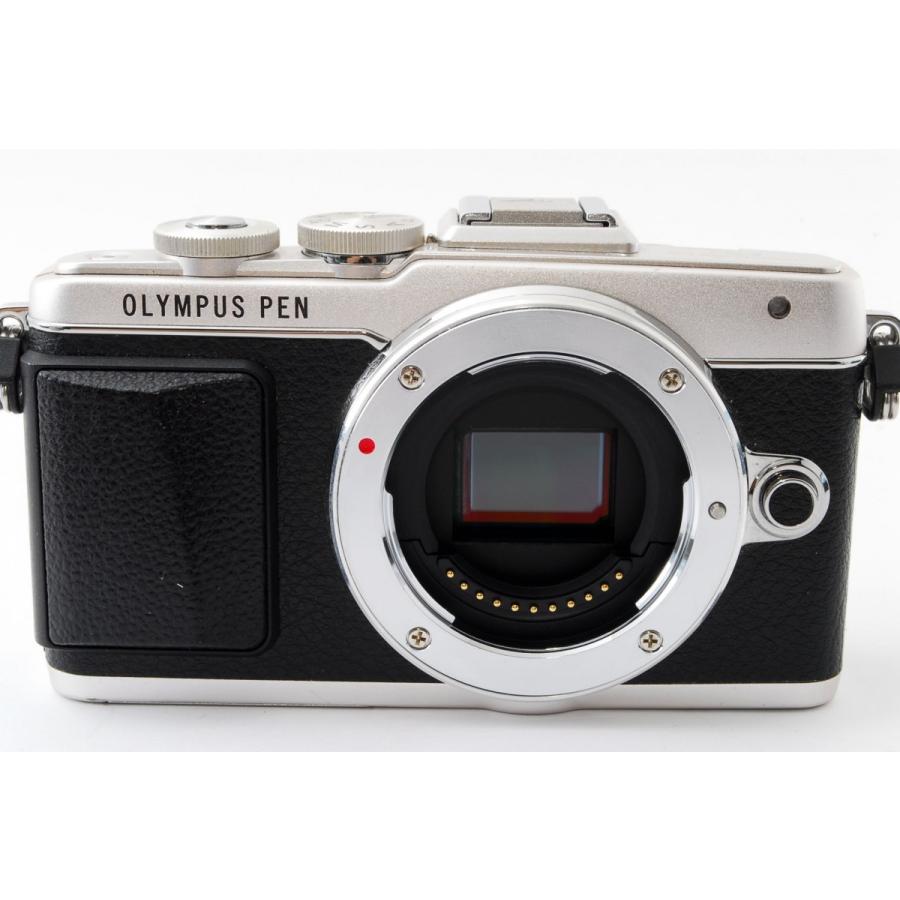 OLYMPUS PEN オリンパス ミラーレス Lite E-PL7 レンズキット シルバー