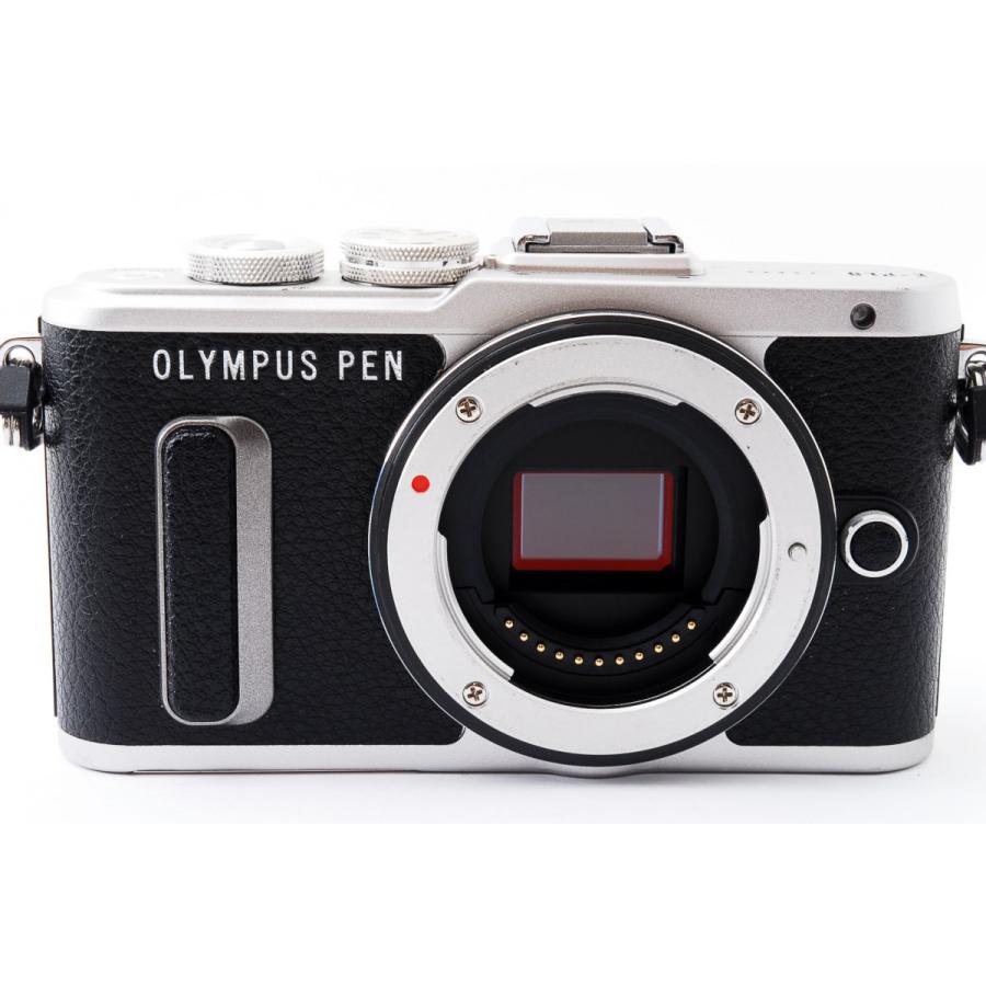 OLYMPUS PEN オリンパス ミラーレス E-PL8 レンズキット ブラック 中古