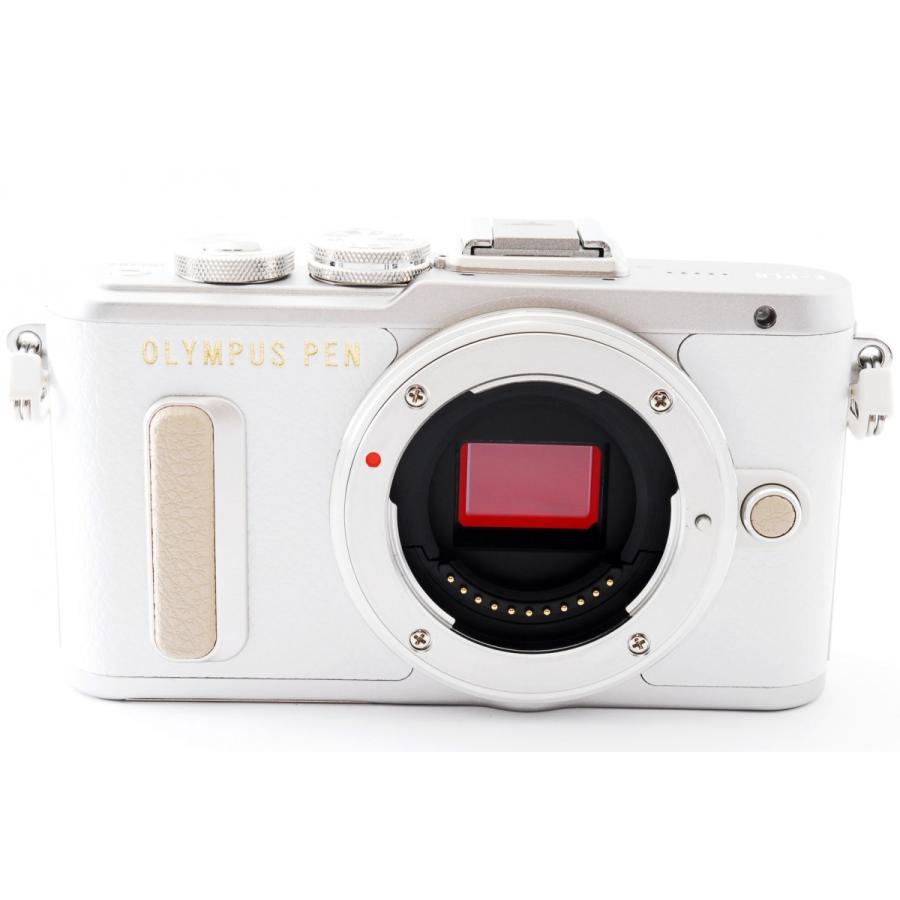 OLYMPUS PEN オリンパス ミラーレス E-PL8 レンズキット ホワイト 中古