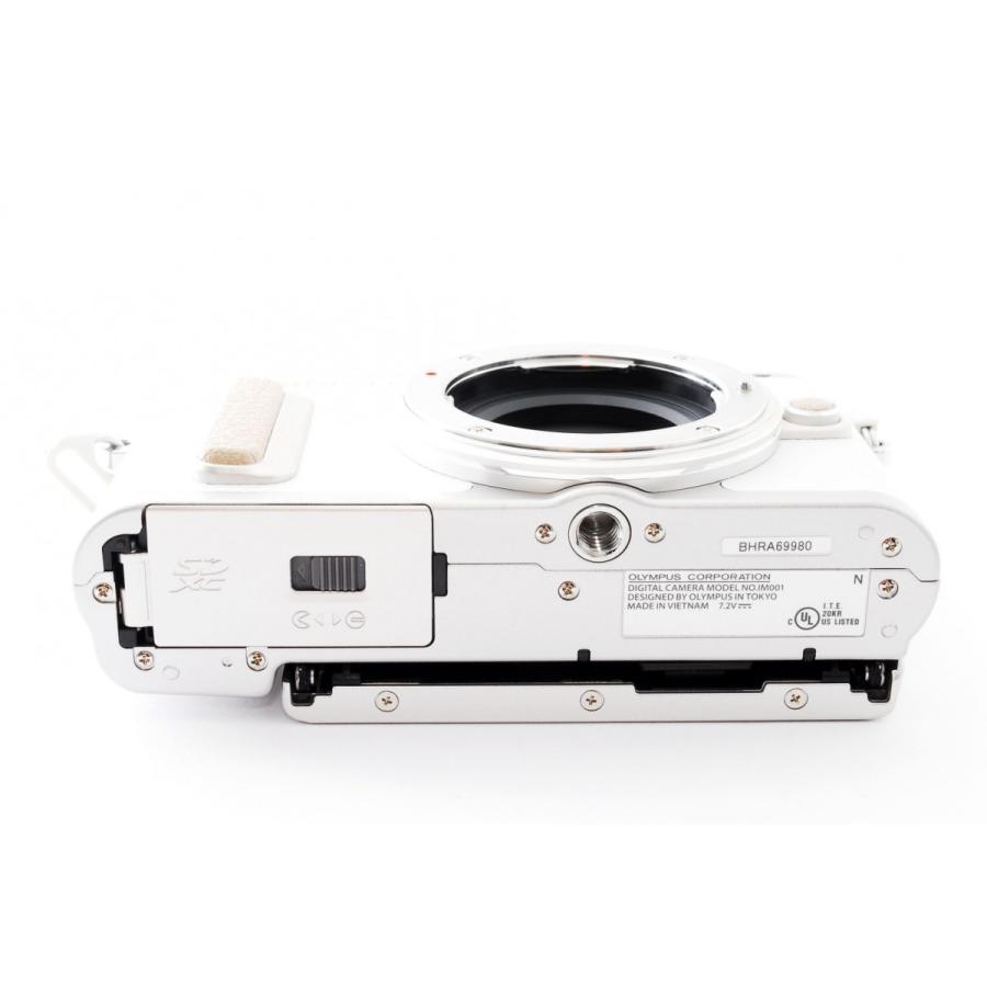 OLYMPUS PEN オリンパス ミラーレス E-PL8 レンズキット ホワイト 中古