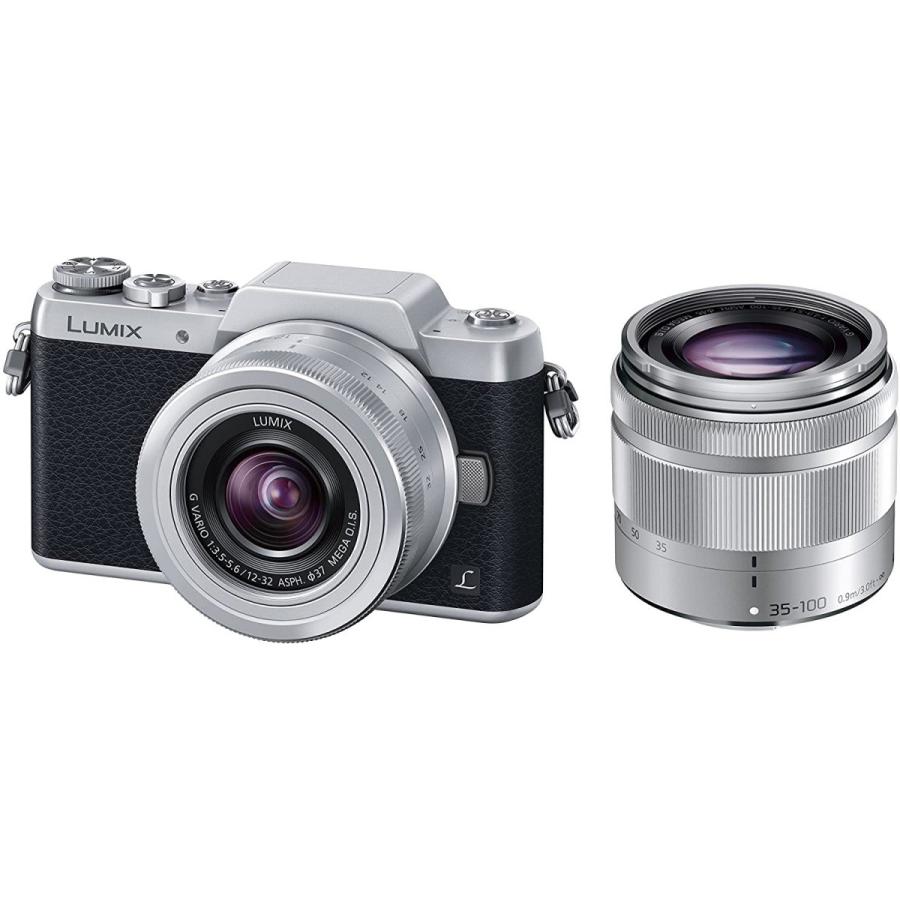 LUMIX Gシリーズ パナソニック ミラーレス Panasonic DMC-GF7 ダブル