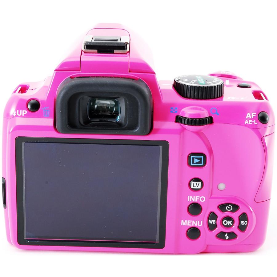 ペンタックス デジタル一眼 PENTAX K-R レンズキット ピンク×ブラック