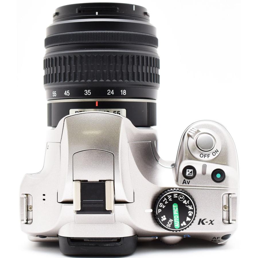 K-x ペンタックス デジタル一眼 PENTAX K-X レンズキット シルバー