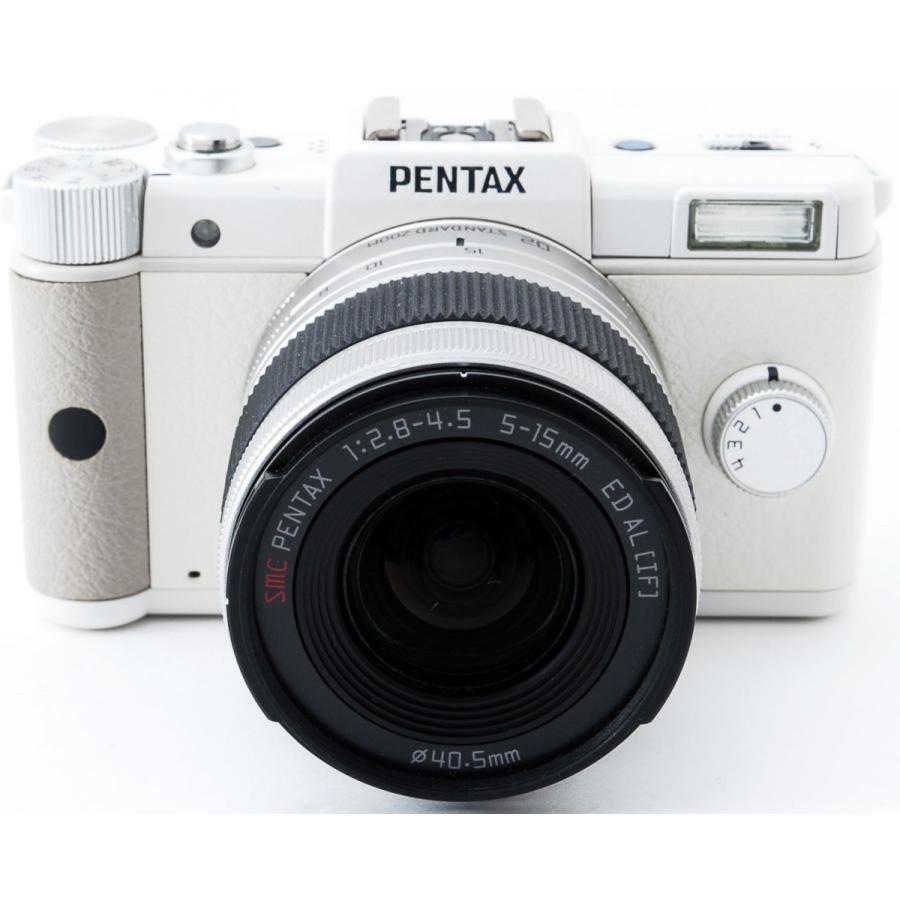 Qシリーズ ミラーレス ペンタックス PENTAX Q ホワイト レンズキット