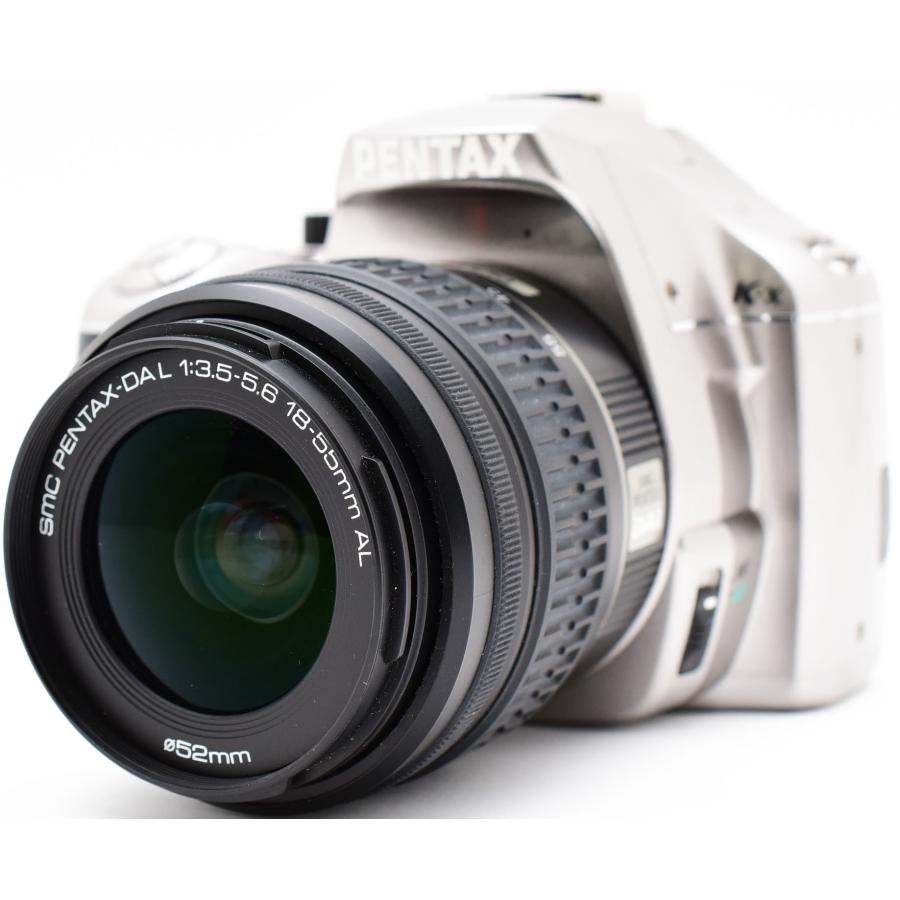 K-x ペンタックス デジタル一眼 PENTAX K-X レンズキット シルバー