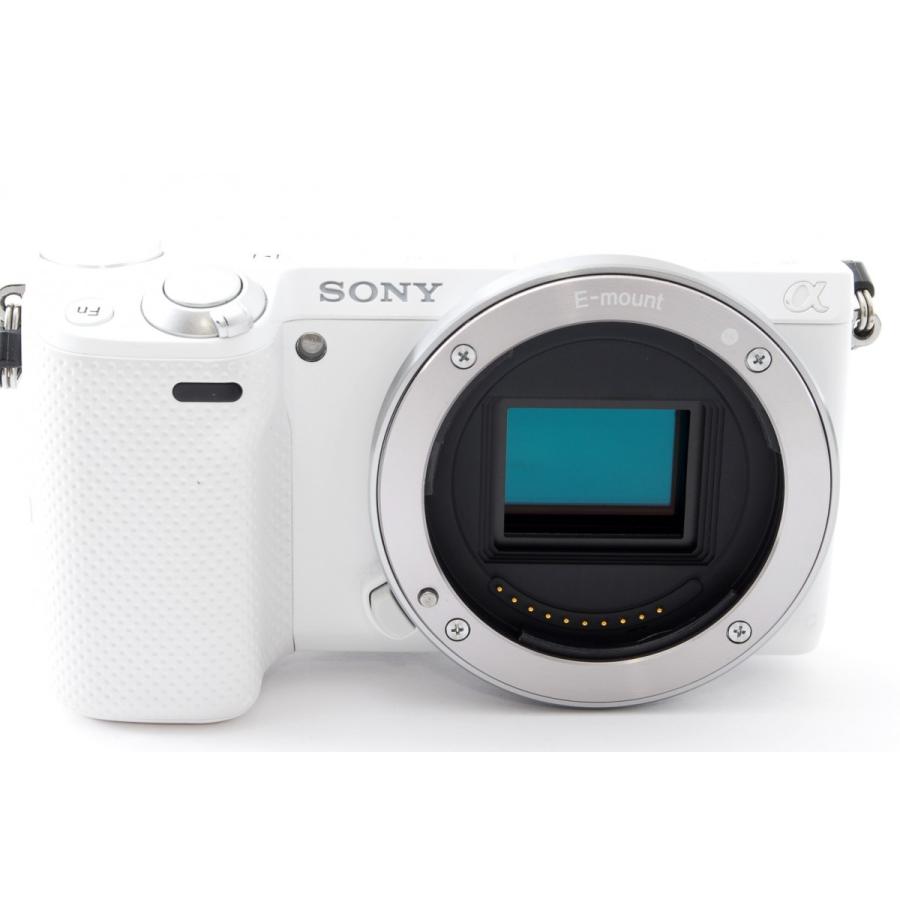 SONY（ソニー） ミラーレス α NEX-5T レンズキット ホワイト 中古 Wi