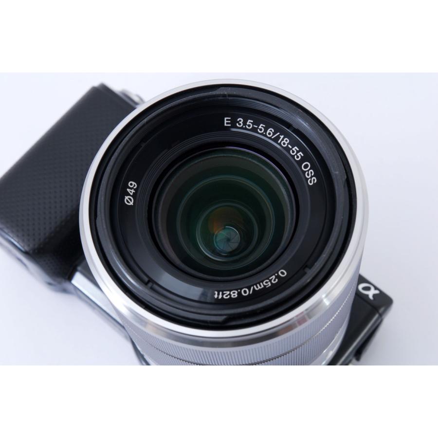 SONY（ソニー） ミラーレス一眼 α NEX-5N ブラック レンズキット 中古