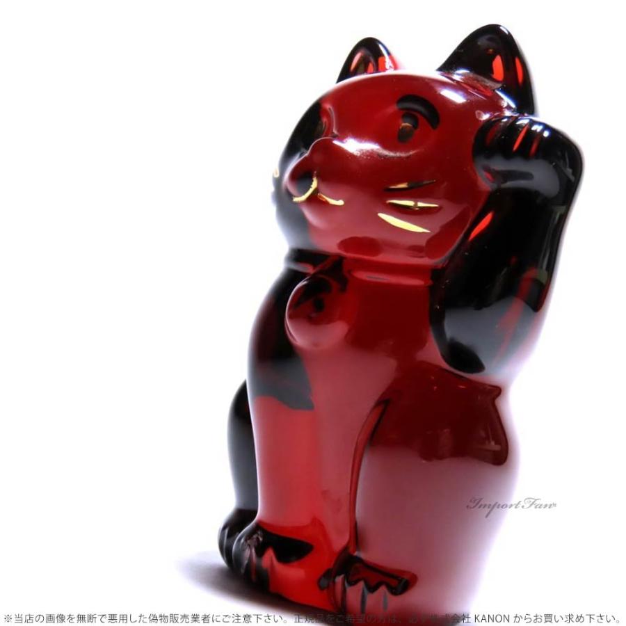 バカラ（Baccarat） クリスタル 招き猫 Sサイズ ラッキー キャット