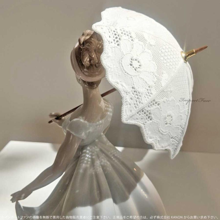 LLADRO（リヤドロ） 優雅な装い 女性 貴婦人 日傘 置物 01009170