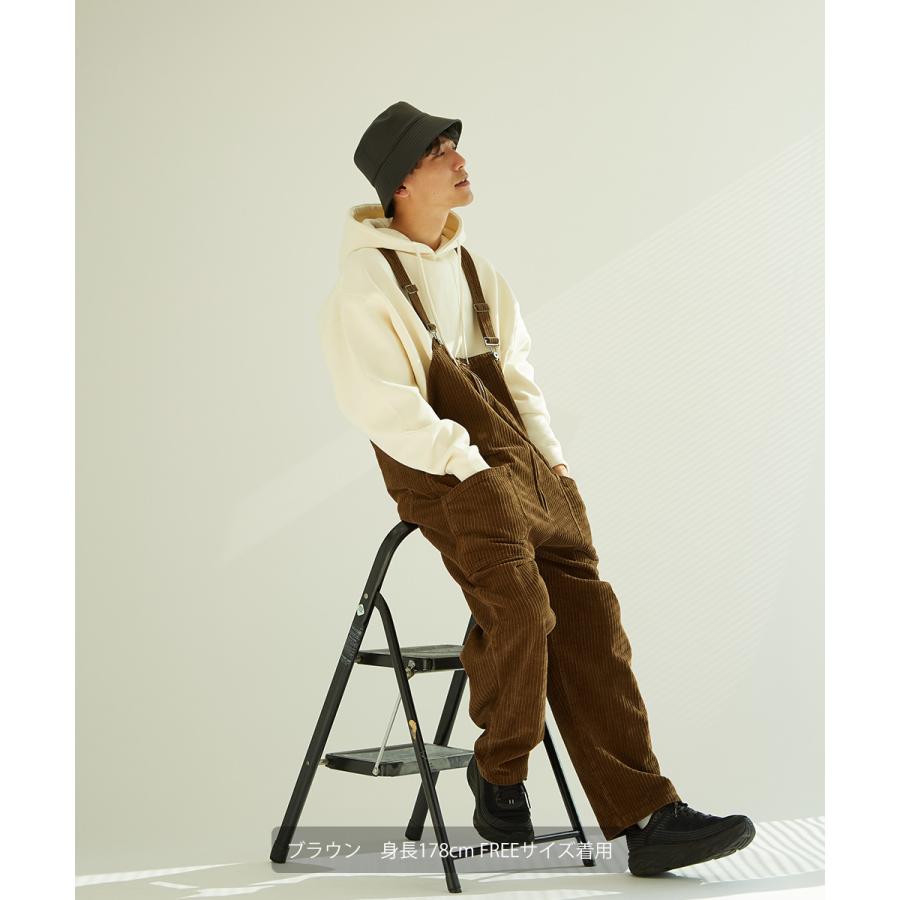 improves（インプローブス） オーバーオール メンズ コーデュロイ