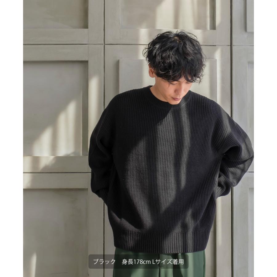 improves（インプローブス） オーバーサイズニットセーター メンズ