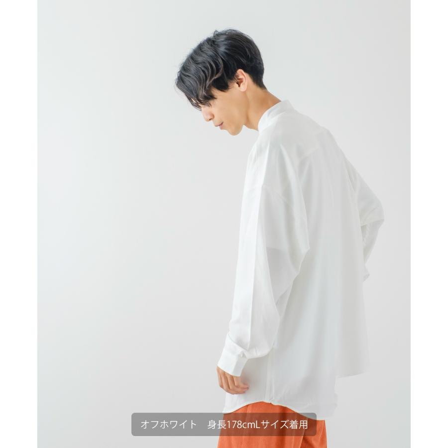 improves（インプローブス） 長袖シャツ メンズ ピンタック ビッグ