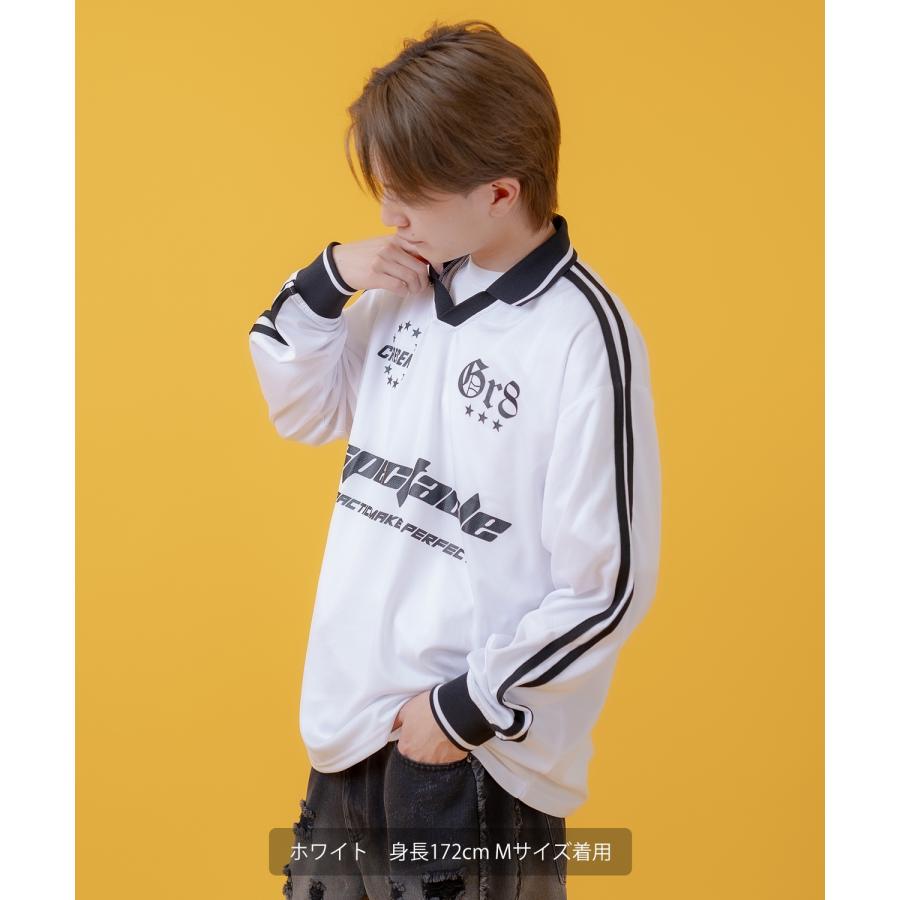 improves（インプローブス） Tシャツ メンズ 長袖 サッカーシャツ