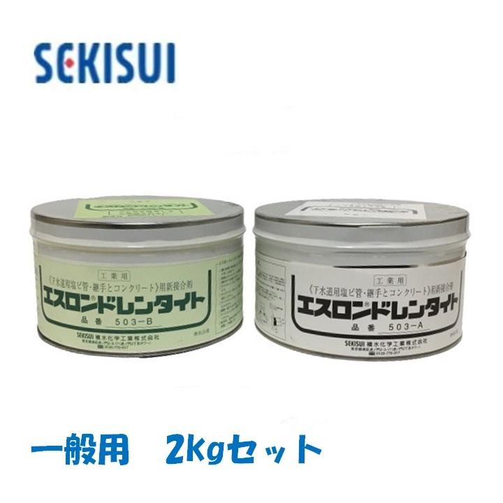 セキスイ 積水化学工業 エスロンドレンタイト 一般用 N503-2 2kgセット