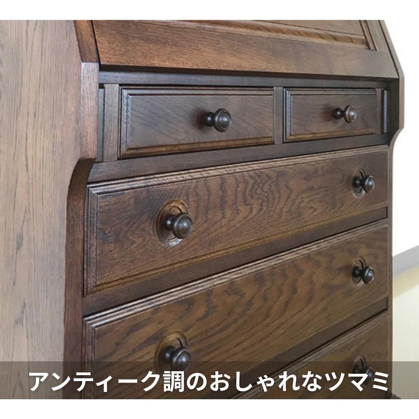ライティングデスク アンティーク ライティングビューロー 北欧 書斎机