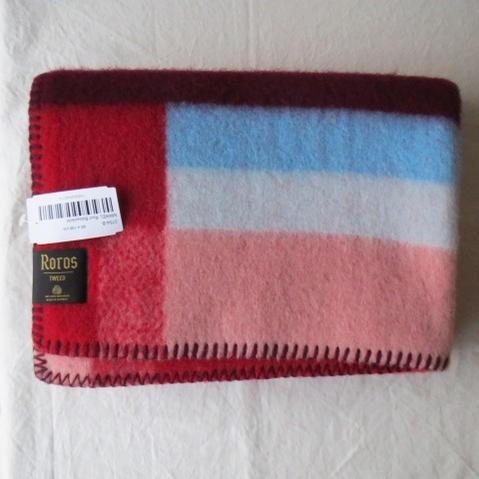 ROROS TWEED / ロロス ツイード ブランケットMIKKEL-BABY RED ミッケル