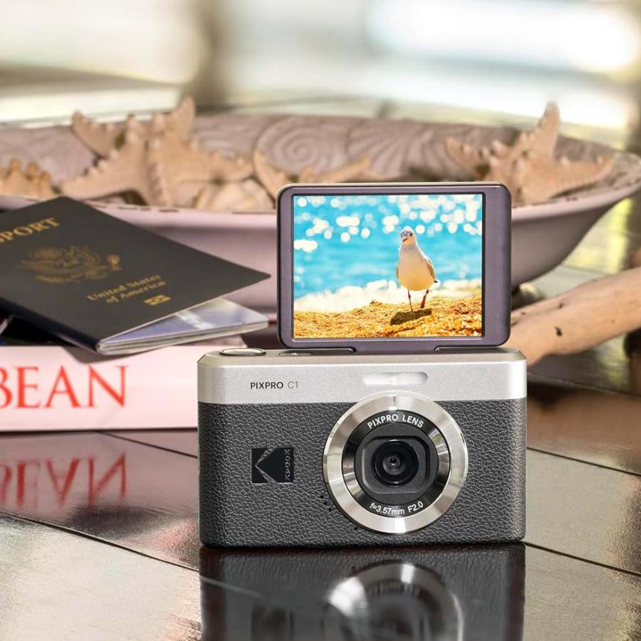 KODAK PIXPRO C1 コンパクトデジタルカメラ| 13MP BSI CMOS 4倍ズーム