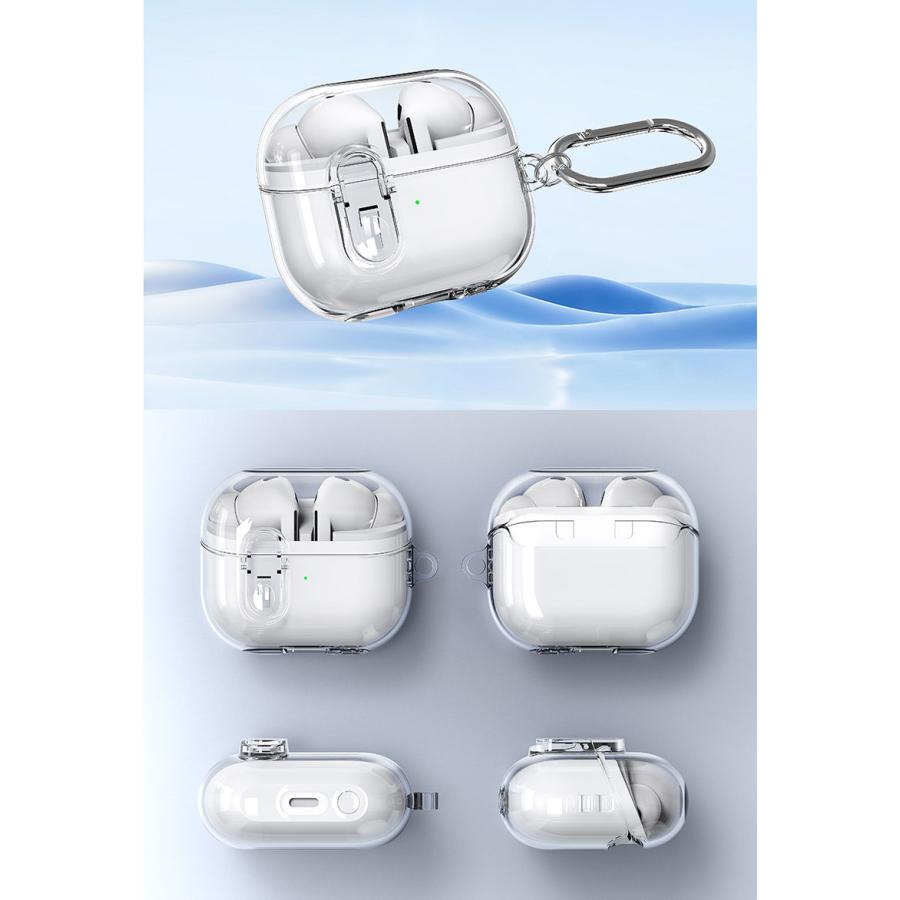 Galaxy Buds3ケース Buds3 Pro 対応ケース カラビナ付 GalaxyBuds3