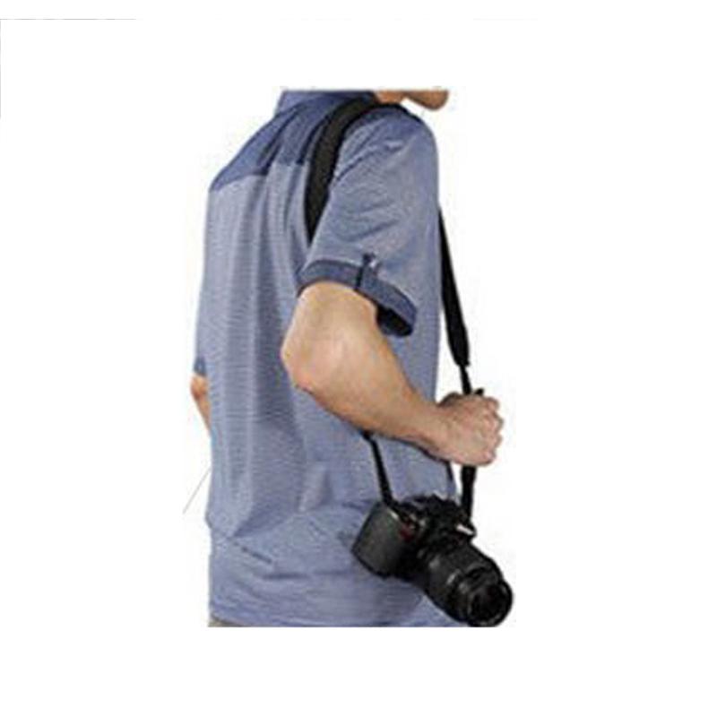 カメラストラップ 一眼レフ ミラーレス シンプル 黒 Canon Nikon