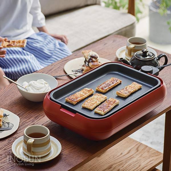 recolte（レコルト） ホットプレート プレート2枚セット レッド