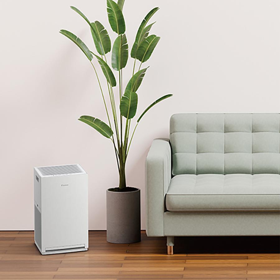 ダイキン（DAIKIN） ストリーマ空気清浄機 MC556A-W ホワイト : 照明と