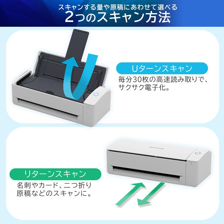 スキャナー ScanSnap iX1300 スキャンスナップ A3 A4 小型 写真