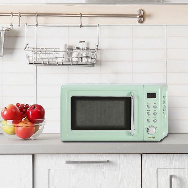 A-stage 単機能レトロ調電子レンジ 20L DRW-20HF-G おすすめ : ウエノ